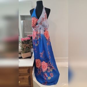 Fashion Bug Halter Neck Maxi.